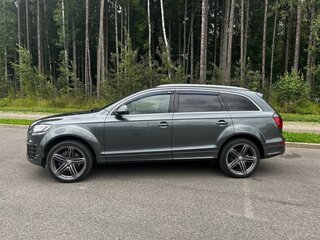2014 Audi Q7 I (4L) Рестайлинг, серый, 2700000 рублей, вид 3