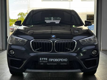 2016 BMW X1 20d xDrive II (F48), чёрный, 1790000 рублей, вид 2