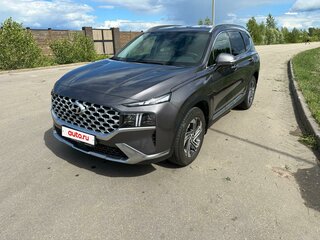 2021 Hyundai Santa Fe IV Рестайлинг, серый, 3200000 рублей, вид 3