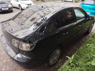 2008 Mazda 3 I (BK) Рестайлинг, чёрный, 470000 рублей, вид 4