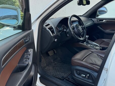 2015 Audi Q5 I (8R) Рестайлинг, белый, 1925000 рублей, вид 5