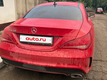 2014 Mercedes-Benz CLA 200 I (C117, X117), красный, 1850000 рублей, вид 5