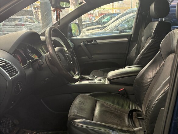 2008 Audi Q7 I (4L), синий, 1450000 рублей - вид 7