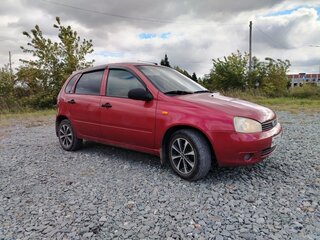 2006 Lada (ВАЗ) Kalina I, красный, 180000 рублей, вид 1