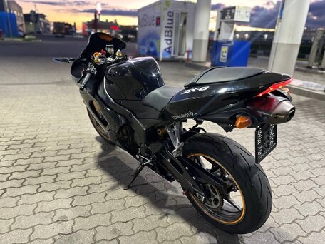 2005 Kawasaki ZX-6 Ninja, чёрный, 500000 рублей, вид 3