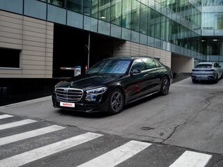 2021 Mercedes-Benz S-Класс 580 Long 4MATIC VII (W223), чёрный, 13300000 рублей, вид 3