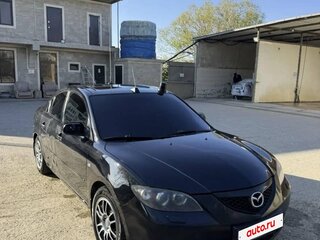 2008 Mazda 3 I (BK) Рестайлинг, чёрный, 250000 рублей, вид 2