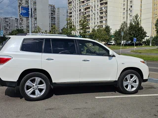 2012 Toyota Highlander II (XU40) Рестайлинг, белый, 1500000 рублей, вид 4