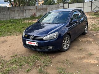 2011 Volkswagen Golf VI, синий, 650000 рублей, вид 2