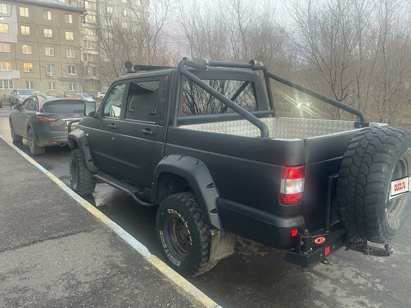 2014 УАЗ Пикап I, чёрный, 1480000 рублей - вид 7