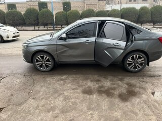 2016 Lada (ВАЗ) Vesta I, серый, 600000 рублей, вид 2