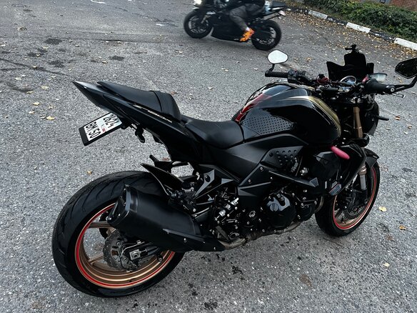 2012 Kawasaki Z 750, чёрный, 589999 рублей - вид 7