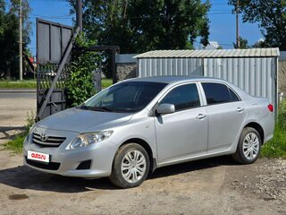 2008 Toyota Corolla X (E140, E150), серебристый, 550000 рублей, вид 1