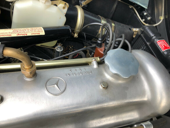 1960 Mercedes-Benz 190 SL R121, чёрный - вид 28