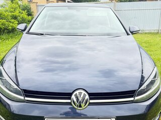 2019 Volkswagen Golf VII Рестайлинг, синий, 2100000 рублей, вид 4