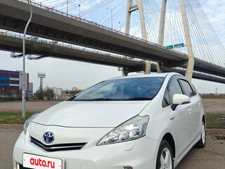 2012 Toyota Prius Alpha I (ZVW40/41), белый, 1100000 рублей, вид 2