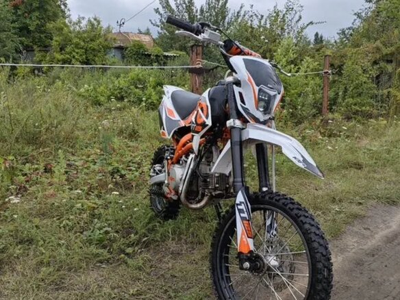 2024 Kayo Basic TT125, оранжевый, 70000 рублей - вид 8