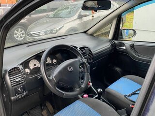 2003 Opel Zafira A Рестайлинг, синий, 400000 рублей, вид 4