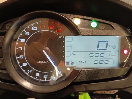 2013 Kawasaki Z 1000SX, зелёный, 799000 рублей, вид 5
