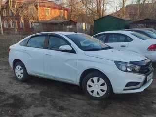 2017 Lada (ВАЗ) Vesta I, белый, 600000 рублей, вид 4