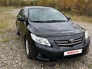 2007 Toyota Corolla X (E140, E150), чёрный, 950000 рублей, вид 3