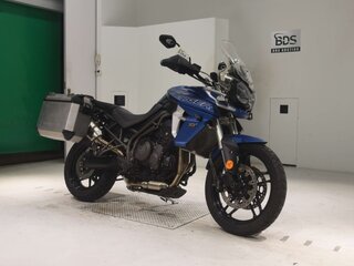 2018 Triumph Tiger 800, синий, 750000 рублей, вид 3