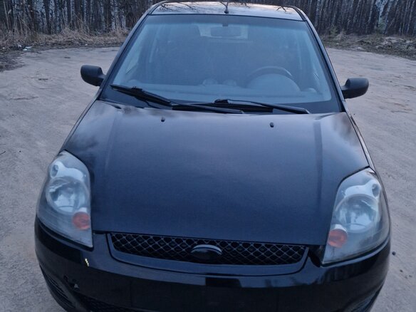 2007 Ford Fiesta Mk5, чёрный, 345000 рублей - вид 3