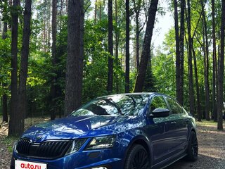 2018 Skoda Octavia III (A7) Рестайлинг, синий, 2400000 рублей, вид 1