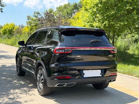 2023 Chery Tiggo 7 Plus I Рестайлинг, чёрный, 1133000 рублей, вид 4