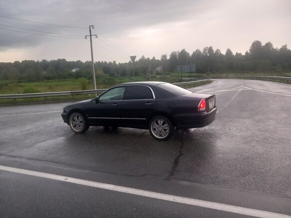 2000 Mitsubishi Diamante II, чёрный, 600000 рублей - вид 5