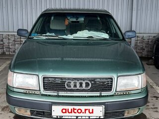 1992 Audi 100 IV (C4), зелёный, 370000 рублей, вид 3