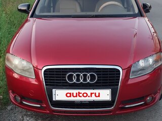 2007 Audi A4 III (B7), красный, 605000 рублей, вид 2