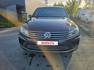 2015 Volkswagen Touareg II Рестайлинг, коричневый, 2450000 рублей, вид 2