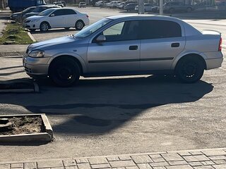 1999 Opel Astra G, серебристый, 350000 рублей, вид 4