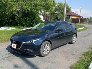 2018 Mazda Axela III Рестайлинг, синий, 1450000 рублей, вид 1