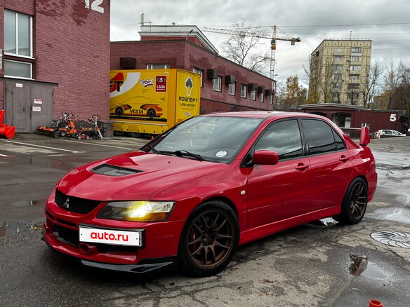 2006 Mitsubishi Lancer Evolution IX, красный, 3400000 рублей