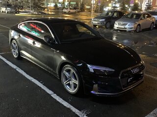 2021 Audi A5 Sportback 45 TFSI II (F5) Рестайлинг, чёрный, 4700000 рублей, вид 4