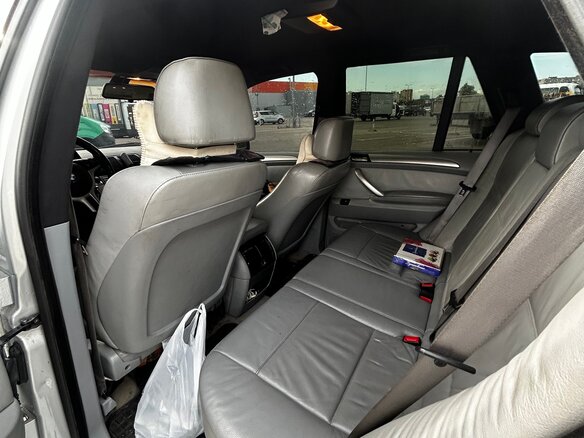 2001 BMW X5 3.0i I (E53), серебристый, 650000 рублей - вид 10