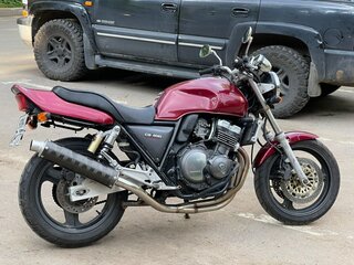 1994 Honda CB 400 Super Four, пурпурный, 300000 рублей, вид 3