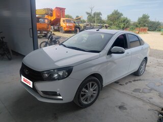 2019 Lada (ВАЗ) Vesta CNG I, белый, 750000 рублей, вид 1