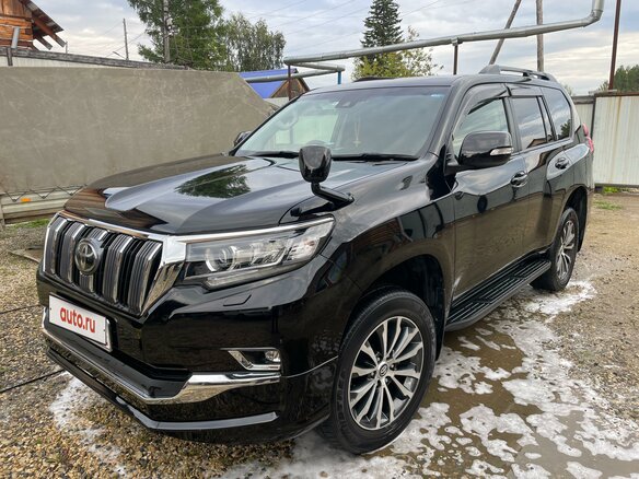 2020 Toyota Land Cruiser Prado 150 Series Рестайлинг 2, чёрный, 5150000 рублей