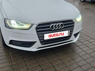 2014 Audi A4 IV (B8) Рестайлинг, белый, 1250000 рублей, вид 3