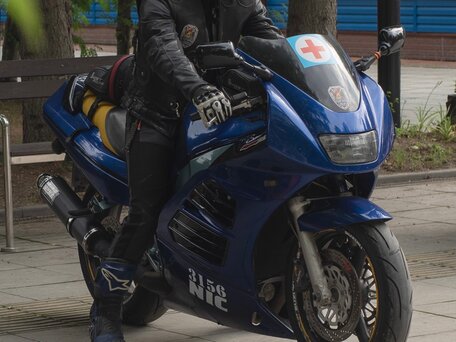 1997 Suzuki RF 900, синий, 355000 рублей, вид 2