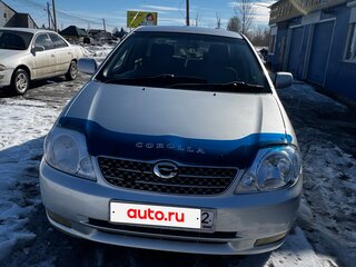 2002 Toyota Corolla IX (E120, E130), серебристый, 590000 рублей, вид 2