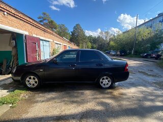 2008 Lada (ВАЗ) Priora I, чёрный, 260000 рублей, вид 4