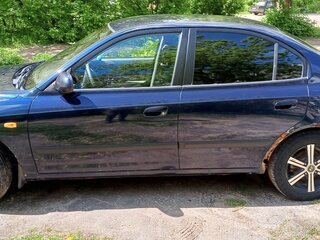 2005 Hyundai Elantra III (XD2) Рестайлинг, синий, 250000 рублей, вид 4