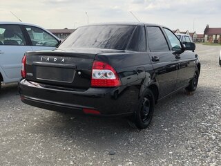 2014 Lada (ВАЗ) Priora I Рестайлинг, чёрный, 640000 рублей, вид 4