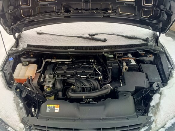 2008 Ford Focus II Рестайлинг, чёрный, 440000 рублей - вид 6