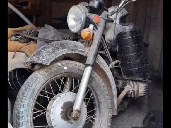 1987 Днепр MT-11, чёрный, 75000 рублей