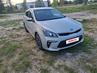 2019 Kia Rio IV, бежевый, 1450000 рублей, вид 3